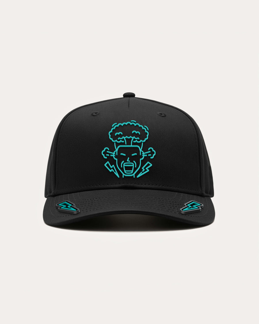 5-Panel A-Frame Snapback – Blinker Boy (CYANETIC)