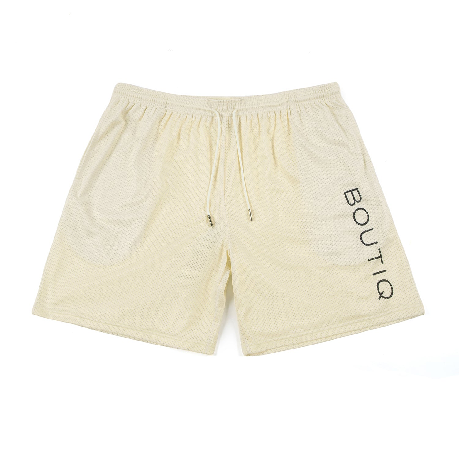 Athletic Shorts Beige