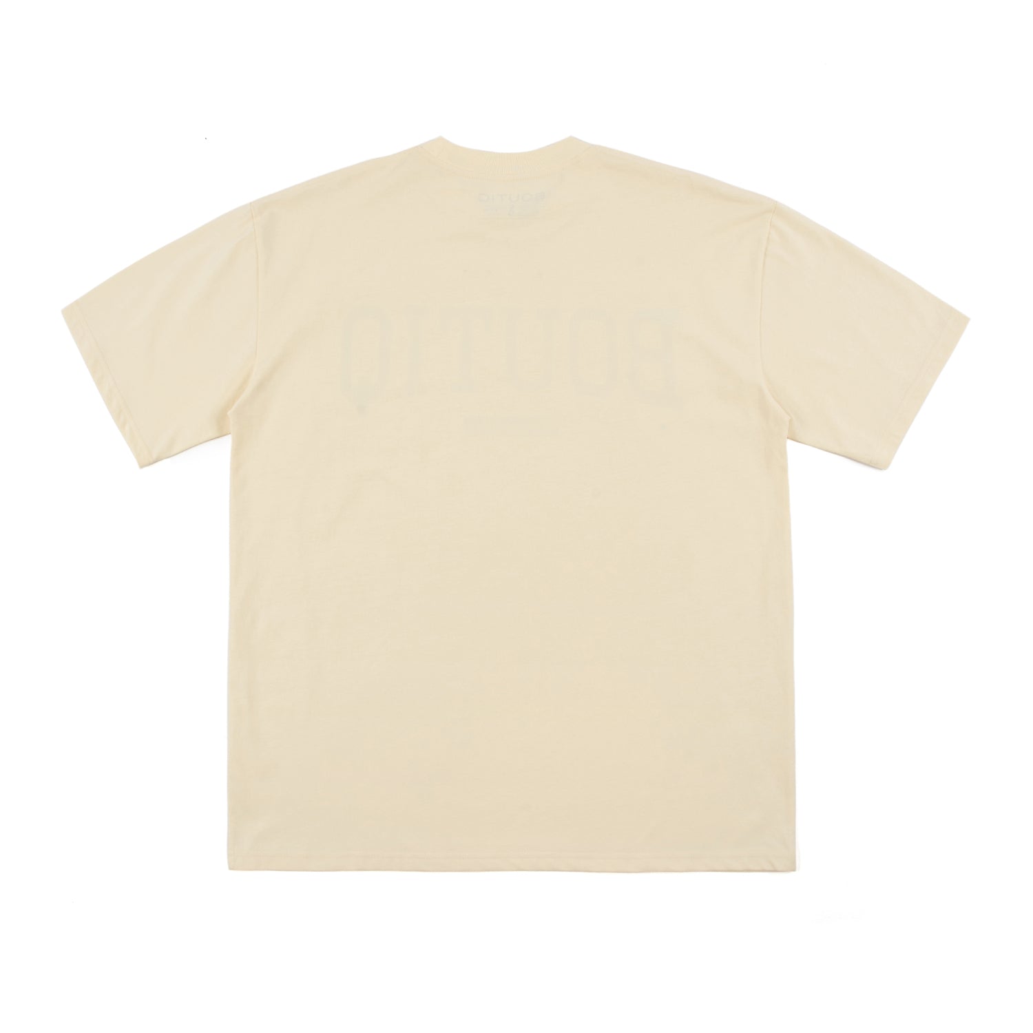 College T-shirt Beige