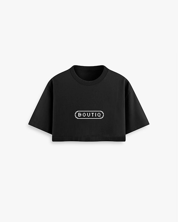 Cropped Women's Pixelmark Tee - Nova